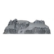 Arlberg, Dolomite Coloured Base, 120x40x30 cm